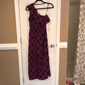 Escapada one shoulder dress